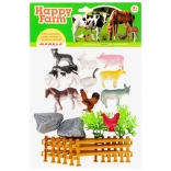 animale de fermă cu accesorii – set de figurine pentru copii