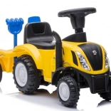 Tractor de mers galben