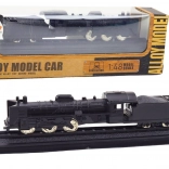 Model de locomotivă colecționabil din metal 1:48 – negru