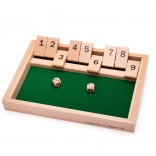 joc din lemn shut the box BIGJIGS TOYS