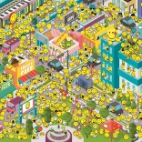 Puzzle 500 piese Unde este Smiley?