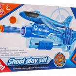 Pistol cu lansator de avion 5în1 – portocaliu