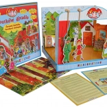 Teatru de păpuși Scufița Roșie și Căsuța din turtă dulce