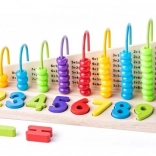 Abac din lemn, matematic bilateral