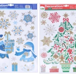 Decorațiuni de fereastră de Crăciun 41 × 29 cm