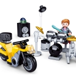 Sluban Town Toboșar cu Motocicletă