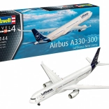 Model din plastic al avionului Airbus A330-300 Lufthansa 1:144