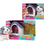 Căţeluş interactiv cu căsuţă şi accesorii