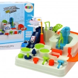 Drum de parcare interactiv pentru copii cu mașinuțe