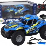 Mașină RC off-road 1:16 albastră