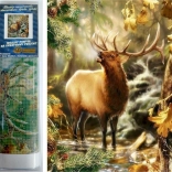 Norimpex Pictură cu Diamante Chemarea Pădurii 30x40 cm