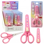 Foarfeci școlare cu capac decorativ 14 cm