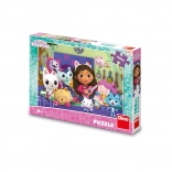 Puzzle GABBY'S DOLLHOUSE Camera muzicală 100 de piese XL