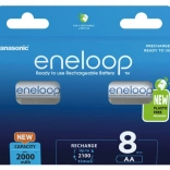 Acumulatori Eneloop AA 2000 mAh 8 buc