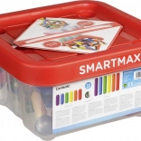 SmartMax container 70 piese – set de construcție magnetic pentru copii de la 1 an
