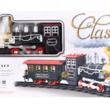 Tren clasic cu locomotivă fumegătoare