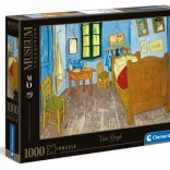 Puzzle 1000 piese Museum – Dormitorul din Arles de Vincent van Gogh (Clementoni)