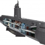 Puzzle 3D metalice METAL EARTH Premium – submarinul USS NAUTILUS