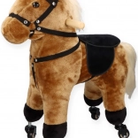 Căluț maro pe roți