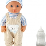 plejo bebelușul theo – păpușă interactivă cu biberon