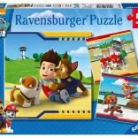 Puzzle Ravensburger Paw Patrol Best Friends 3×49 piese