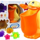 Set de baie pelican cu forme de animale