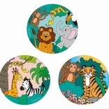 Cărnețel cu tematică animale sălbatice (safari) – 8 cm, 30 de file