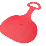 Sanie din plastic Pinguin – bob roșu de zăpadă cu mâner