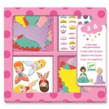 Set de Autocolante Prințese Drăguțe