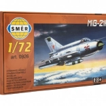 Model realist al avionului MiG-21R la scară 1:72