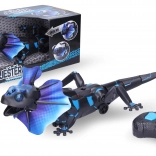 Șopârlă cu guler, cu telecomandă, 41 cm – ambalaj ceh