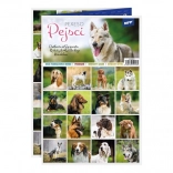 Pexeso pentru copii Căței pe 3xA4