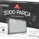 Ramă pentru puzzle 96x68 cm argintiu