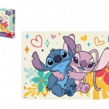Puzzle Dino Stitch și Angel 24 piese