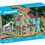 Reședința pentru animale PLAYMOBIL Animals & Friends – vilă colorată pentru animăluțe