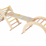 Set Pikler 3 în 1 de la 2kids toys