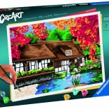 creart premium: moară – pictură după numere