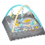 Covoraș de joacă și educativ MoMi LAMMIS cu bile