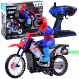 Motocicletă de teren de curse cu telecomandă