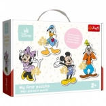 Puzzle pentru bebeluși Mickey Mouse și prietenii 14 piese