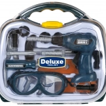 Set verde de unelte pentru copii în valiză