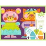 Pictură cu paleta – animăluțe drăgălașe DJECO