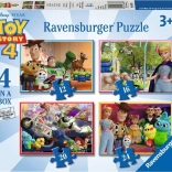 Puzzle RAVENSBURGER Toy Story 4 – set 4 în 1 (12, 16, 20, 24 piese)