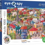 Puzzle Trefl Eye-Spy Sneaky Peekers Paris 1000 piese
