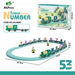 Trenuleț matematic – set educațional 53 piese