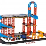 Set de joacă parcare cu mașinuțe