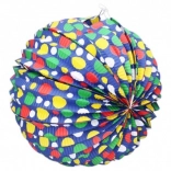 Lampion din hârtie, sferă, 30 cm – mix de modele