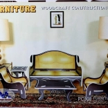 Puzzle 3D din Lemn pentru Sufragerie, Colorat