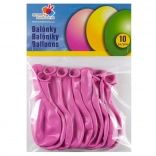 Set 10 Baloane Gonflabile Roz 26cm