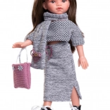 Păpușa realistă Emily cu corp din vinyl complet - 33 cm